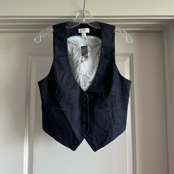LOFT Jackets & Blazers - Loft Denim Vest